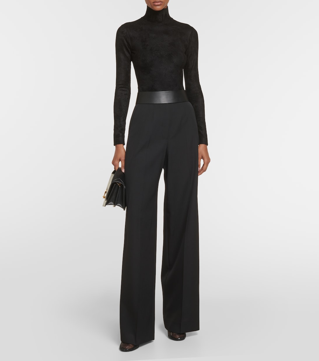 Mono de Terciopelo con Cuello Alto de Alaïa para Jóvenes Modernos