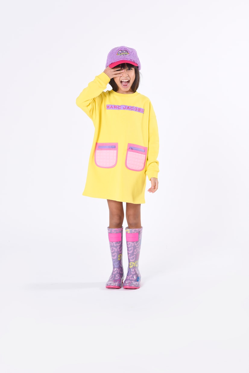 Casquette en shearling synthétique | Marc Jacobs Kids
