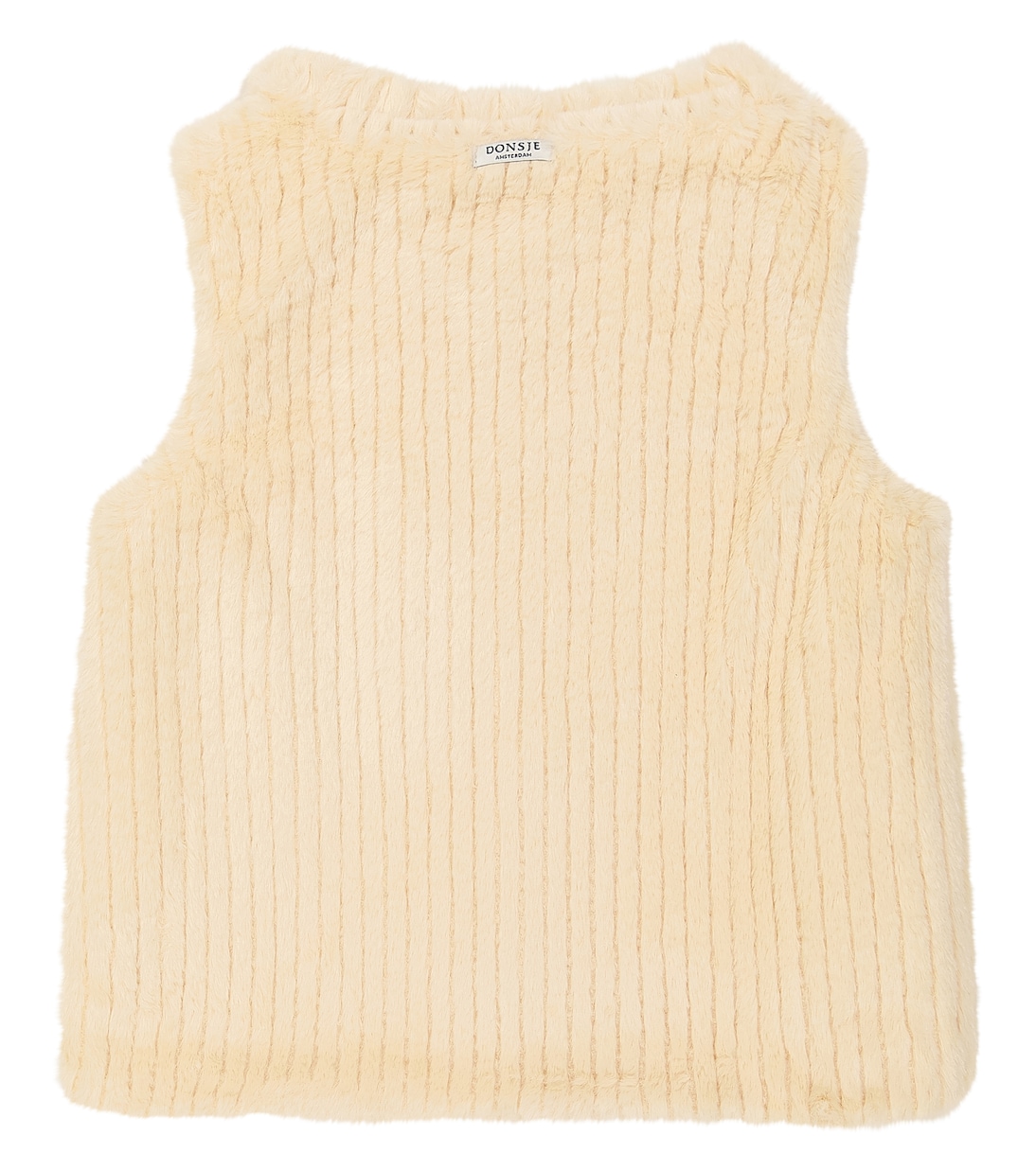 Tinge faux-fur vest | Donsje