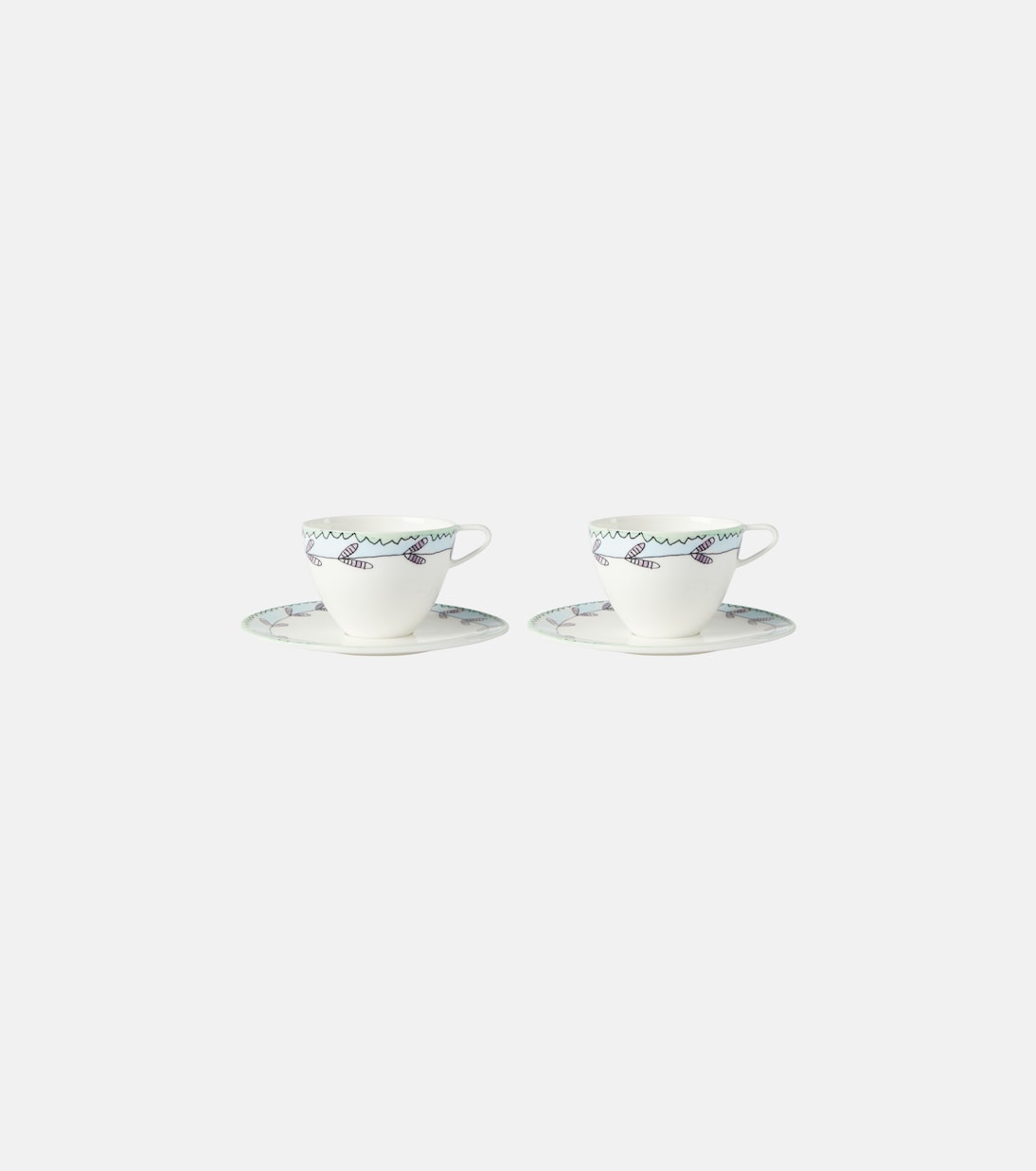x Marni Blossom Milk set of 2 coffee cups and saucers | Serax