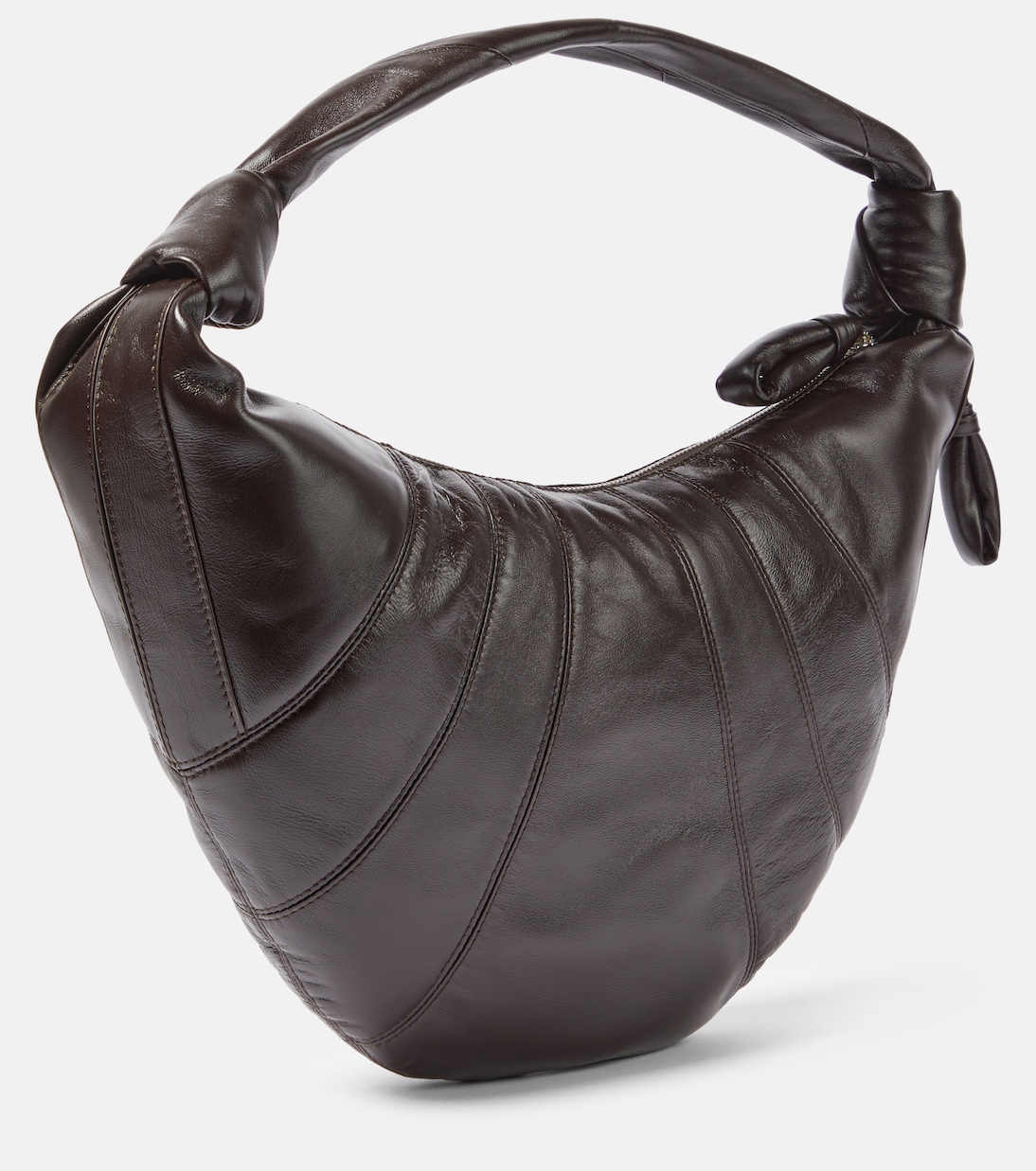Fortune Croissant leather shoulder bag | Lemaire
