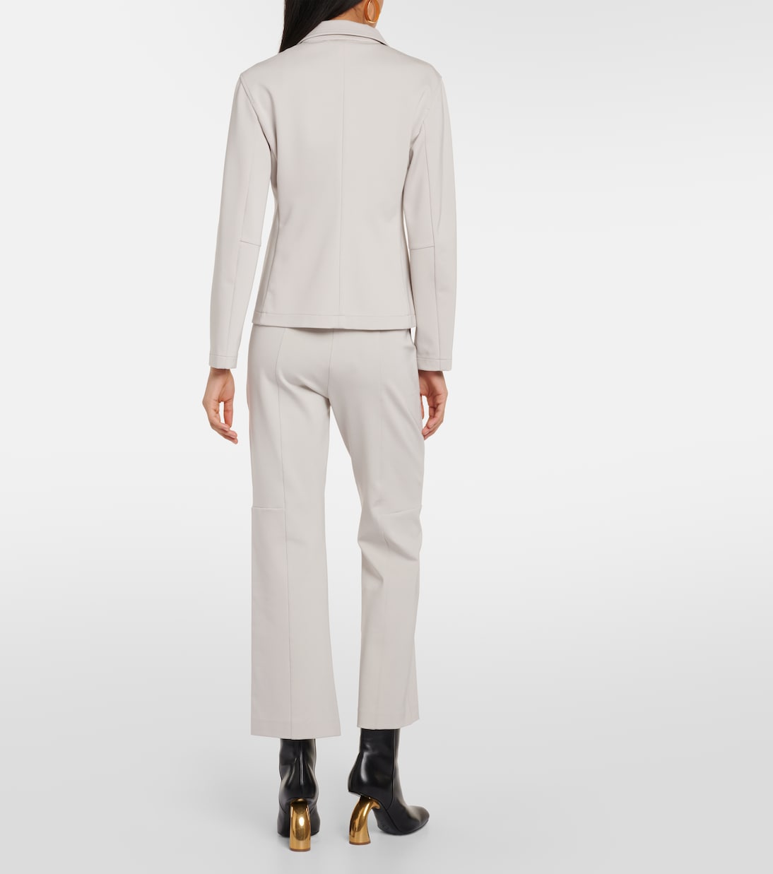 Duomo single-breasted jersey blazer | Max Mara
