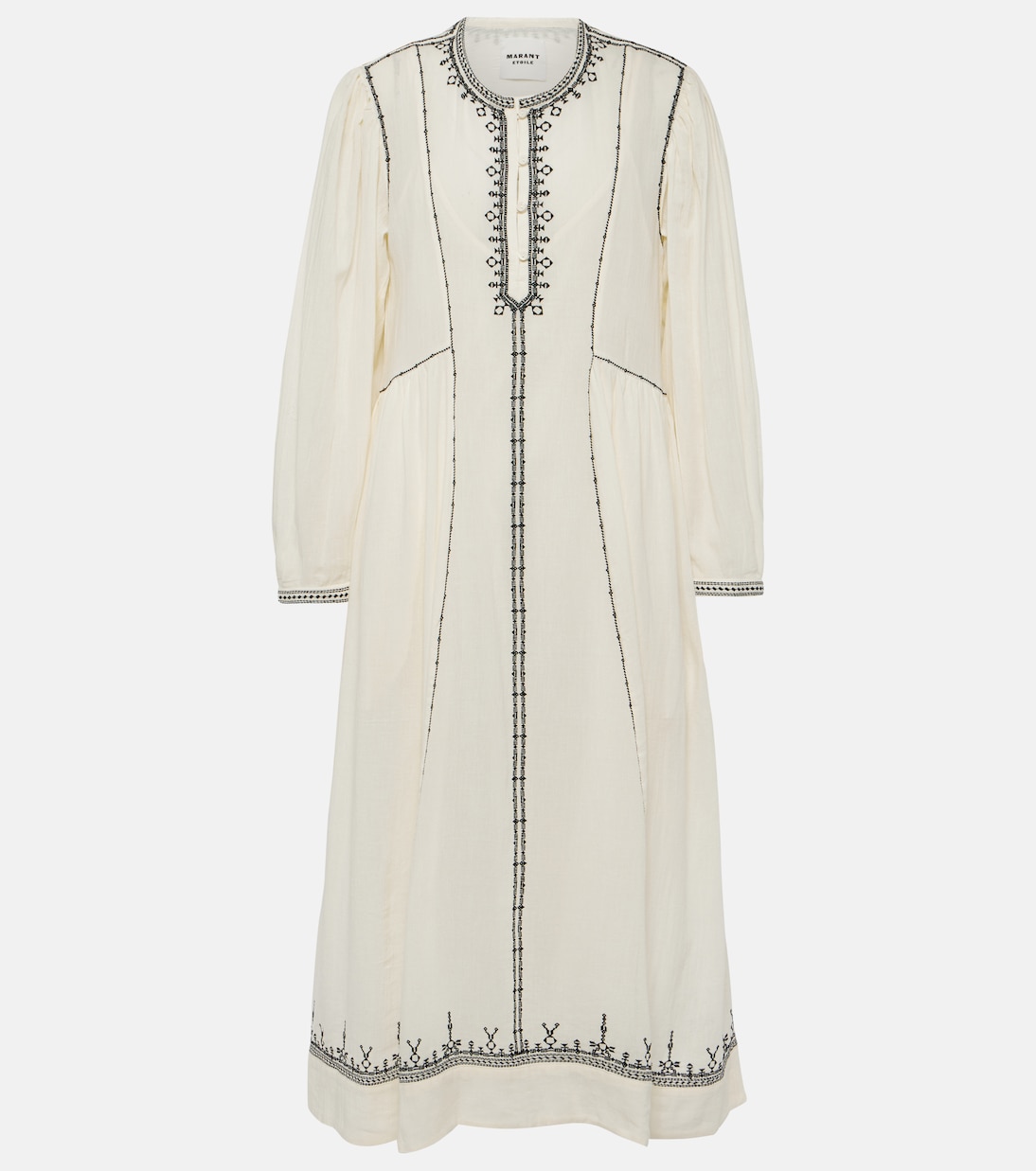 Besticktes Midikleid Pippa aus Baumwolle | Marant Etoile
