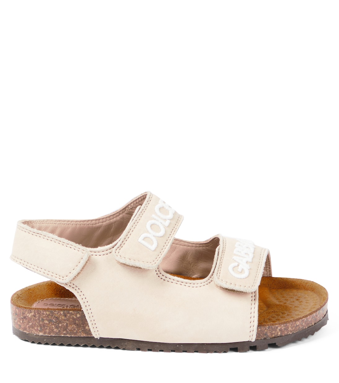 Sandales en cuir à logo | Dolce&Gabbana Kids