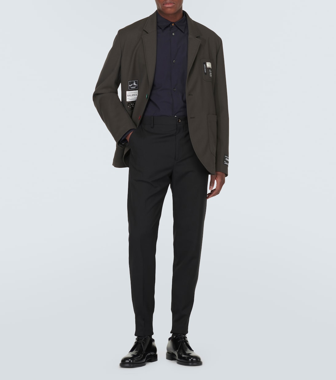 Pantalones tapered de lana | Undercover