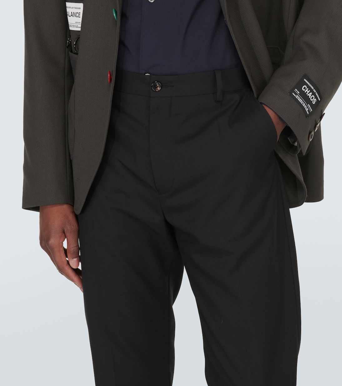Pantalones tapered de lana | Undercover