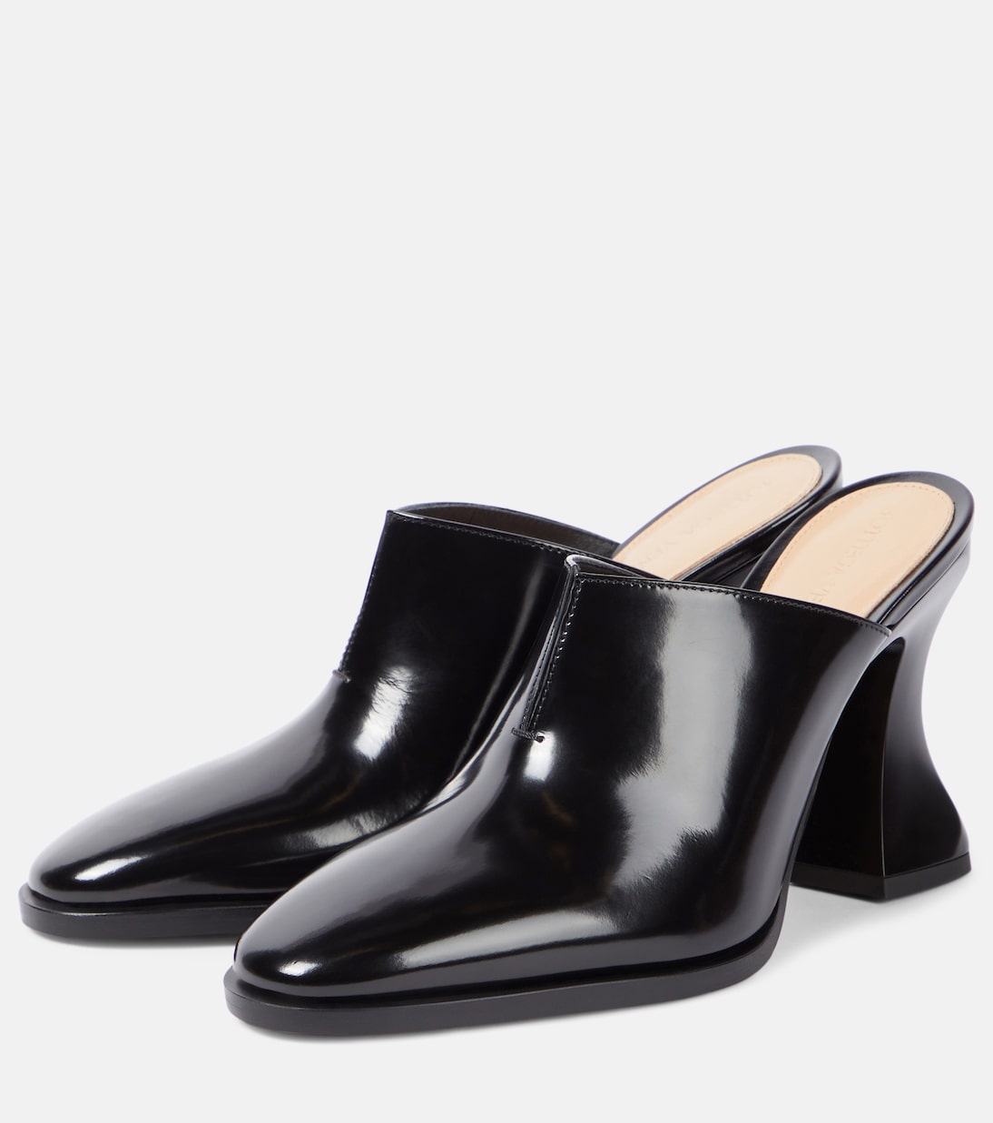 Mules Cha-Cha in pelle | Bottega Veneta