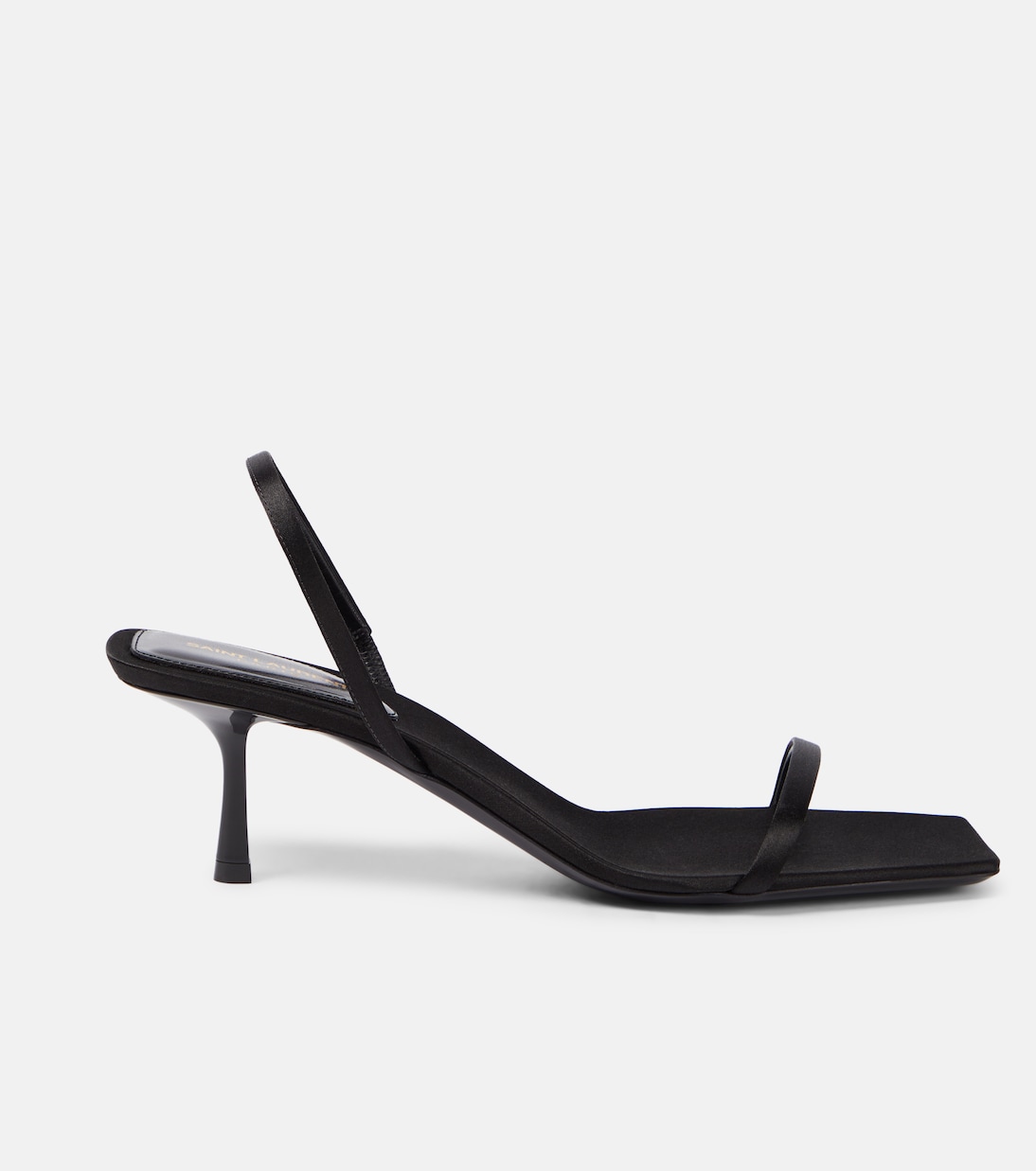Sandali Jaspe 55 in crêpe di raso | Saint Laurent