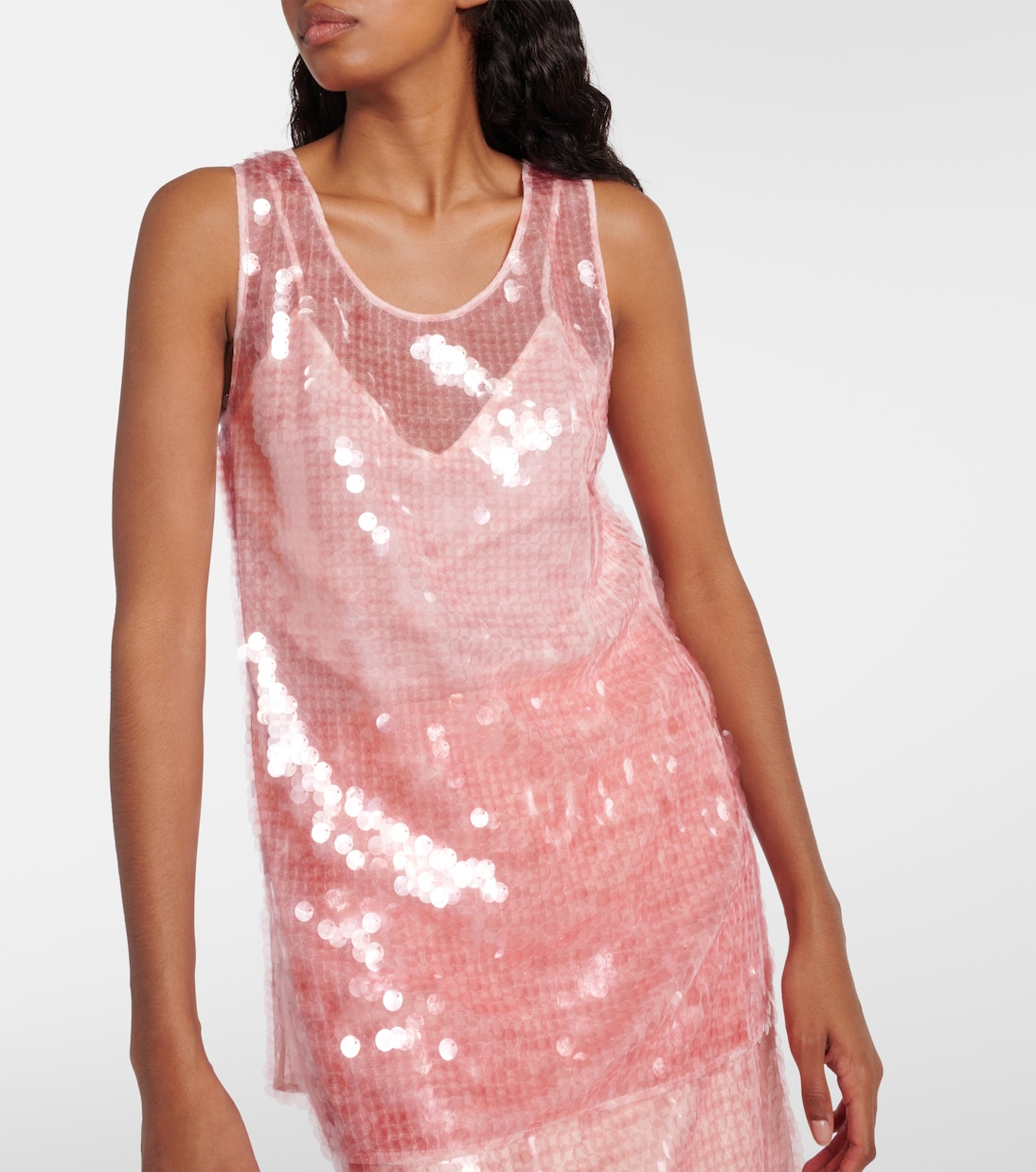Sequined tank top | Xu Zhi