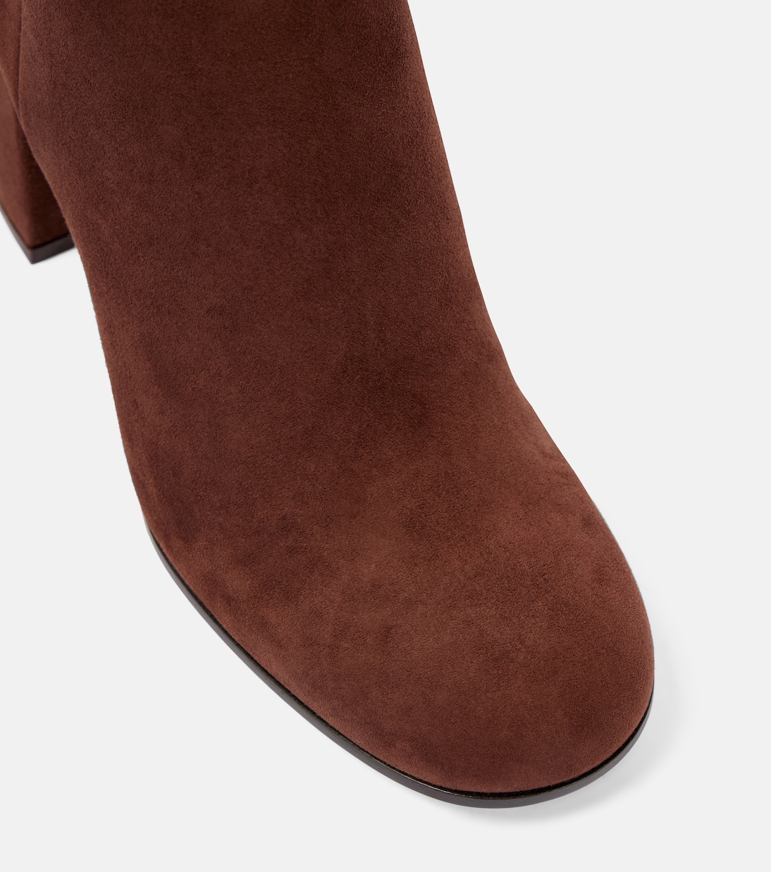 Bottines Joelle 70 en daim | Gianvito Rossi
