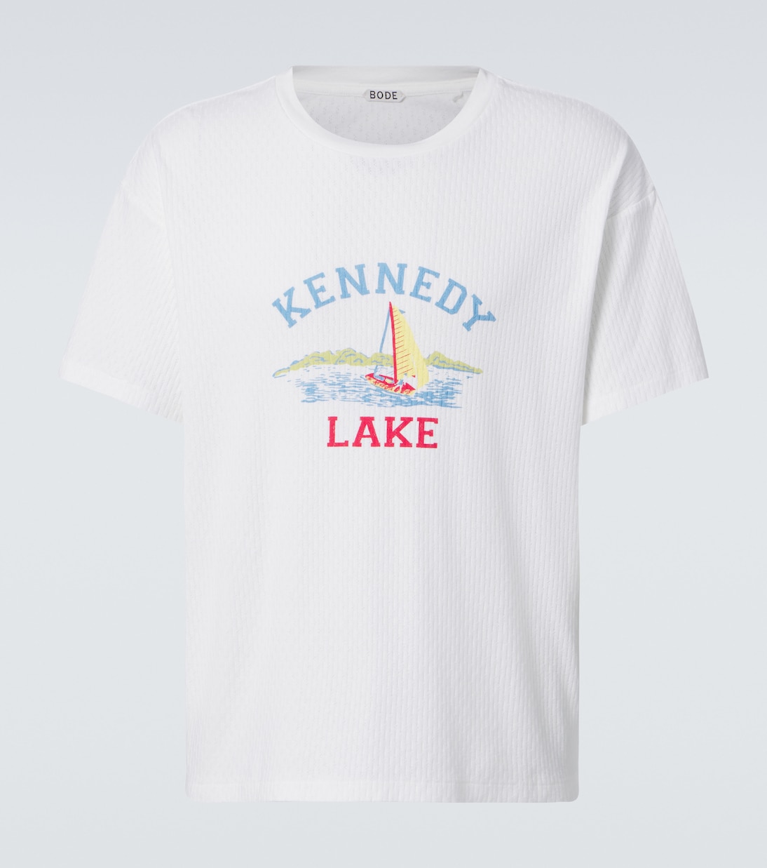 Camiseta con estampado del lago Kennedy | Bode