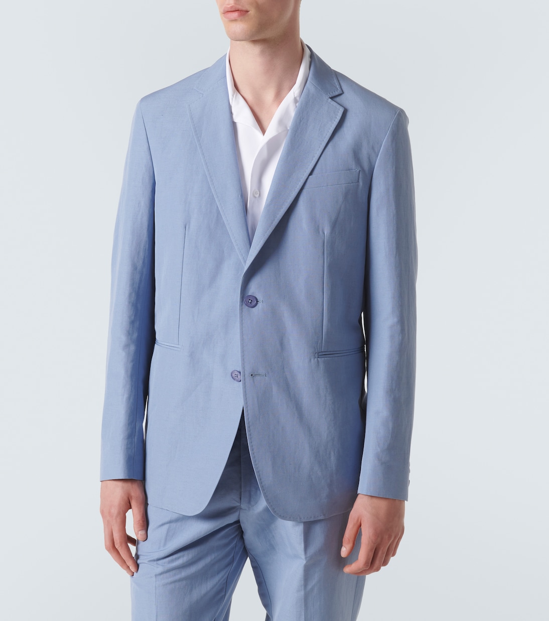 Blazer Springfield de lino y algodón | Orlebar Brown