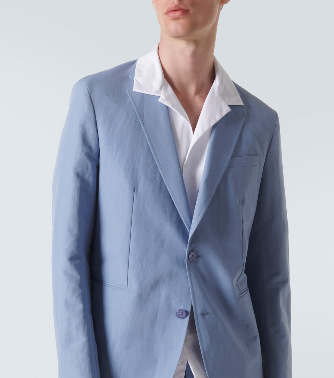 Blazer Springfield de lino y algodón | Orlebar Brown