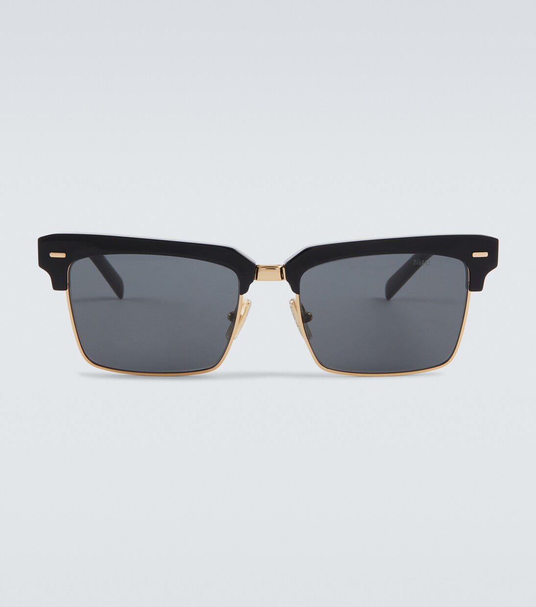 Logo browline sunglasses | Miu Miu