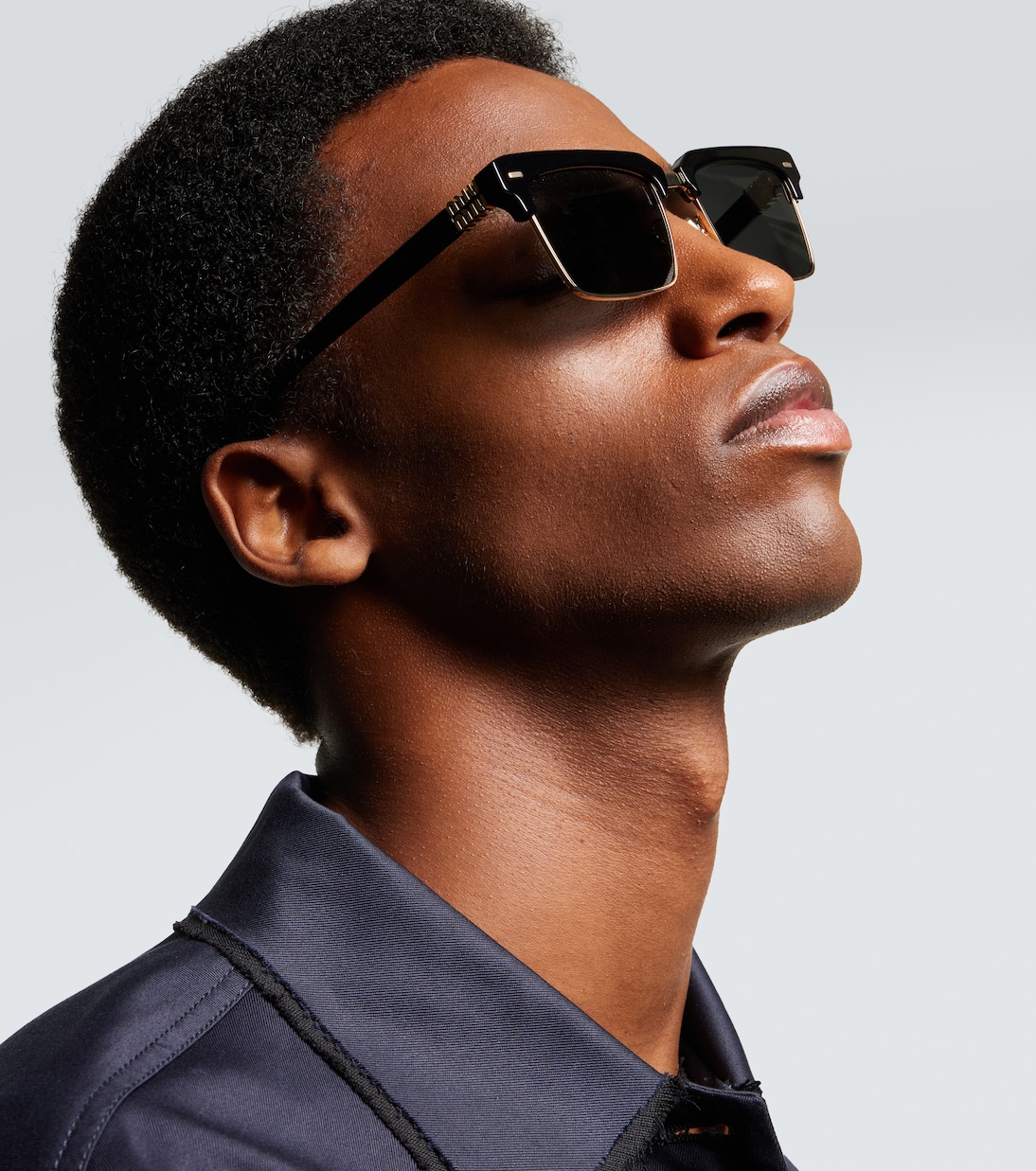 Logo browline sunglasses | Miu Miu