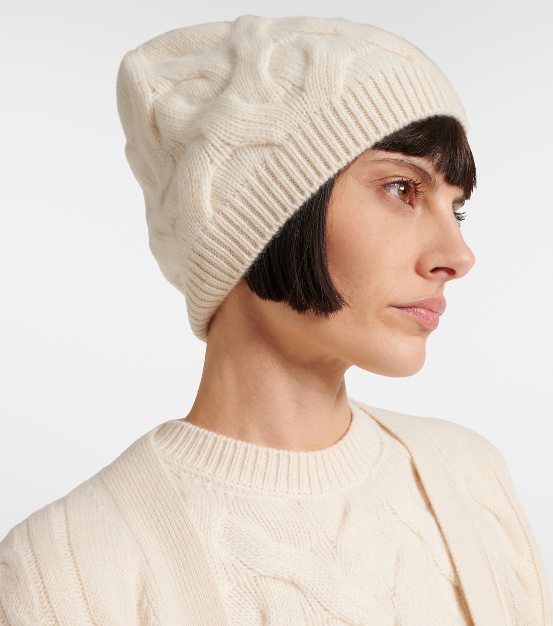 LORO PIANA Copricapo in cashmere avvolgente per giovani