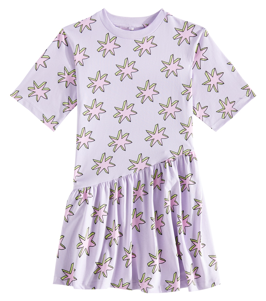 Abito in jersey di cotone con stampa | Stella McCartney Kids