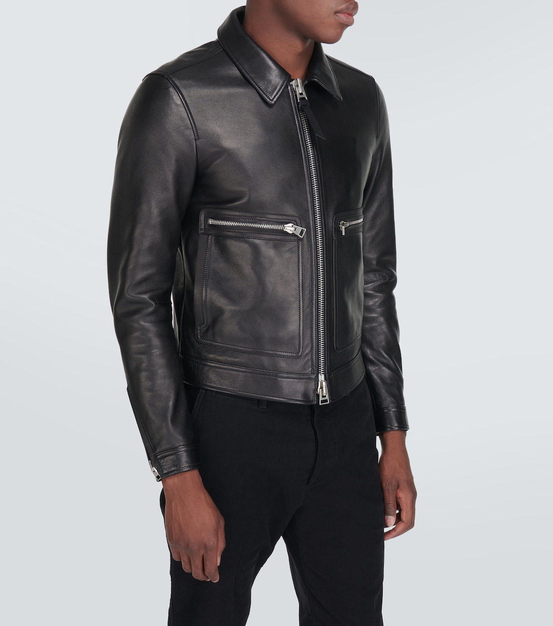 Giacca blouson in pelle | Tom Ford
