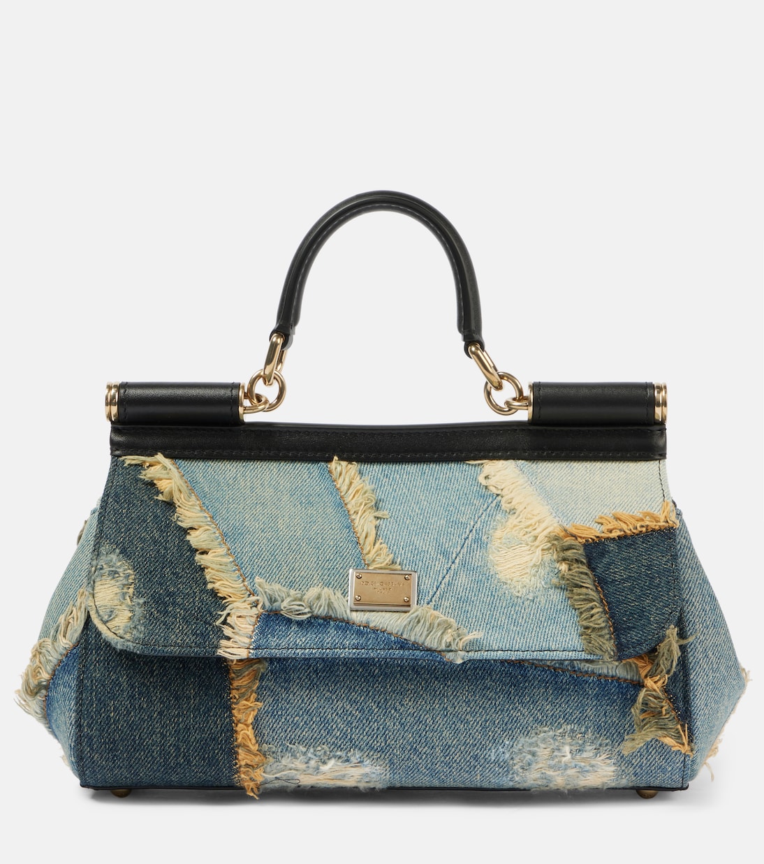 Bolso Sicily Medium con patchwork | Dolce&Gabbana