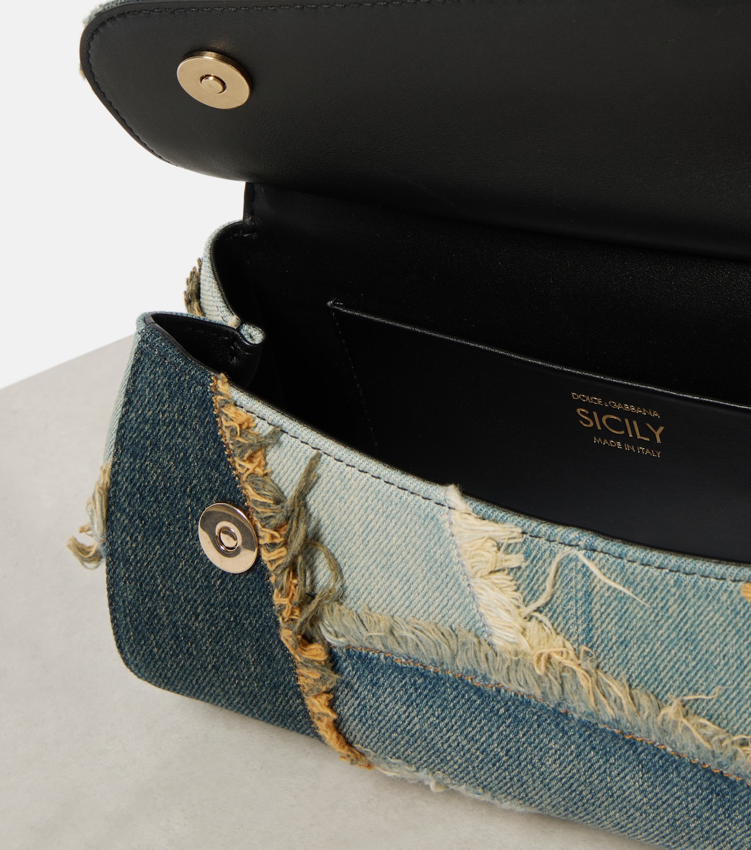 Bolso Sicily Medium con patchwork | Dolce&Gabbana