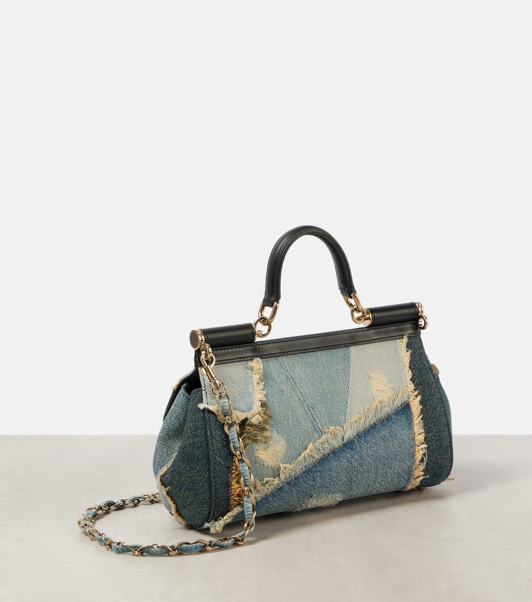 Bolso Sicily Medium con patchwork | Dolce&Gabbana