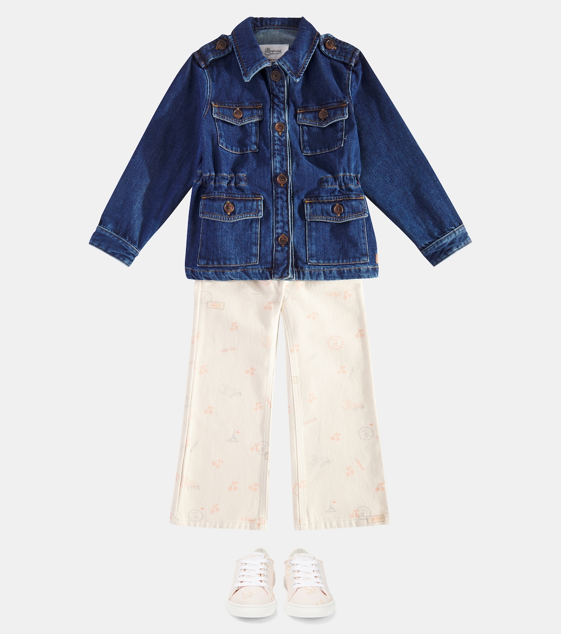 Geena denim jacket | Bonpoint