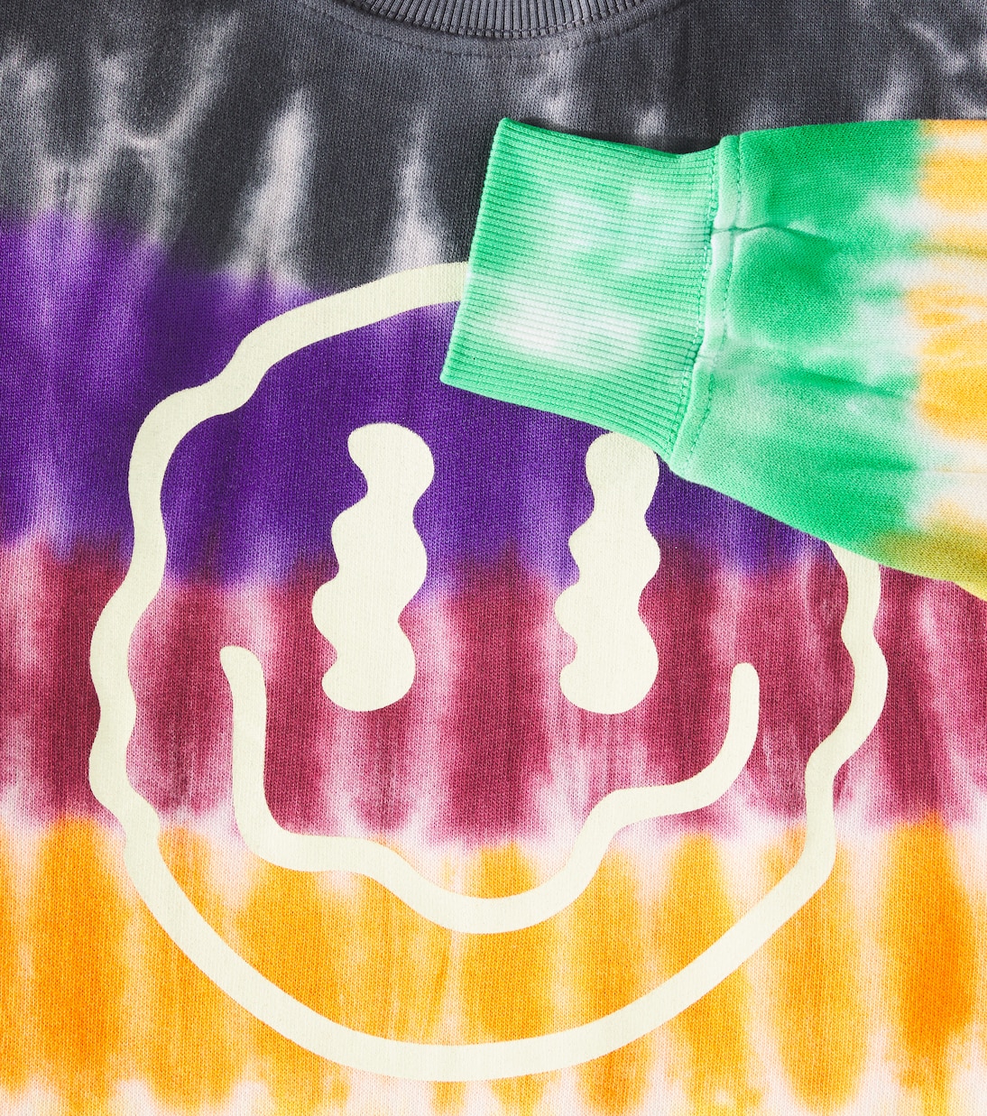 Felpa tie-dye Memphis in cotone | Molo