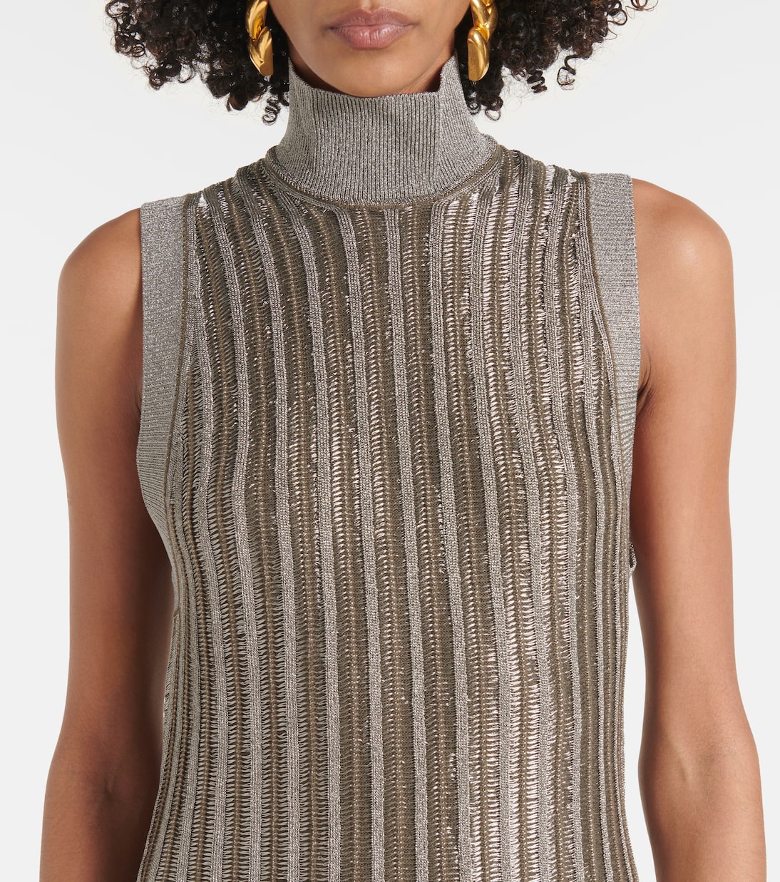 Vestido corto en mezcla de lana | Tom Ford