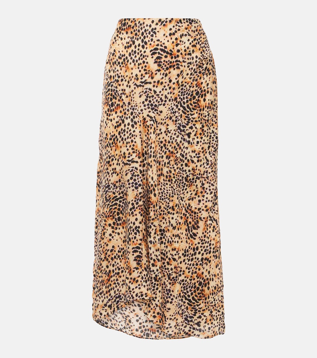 Gonna lunga Lisanne in raso | Isabel Marant