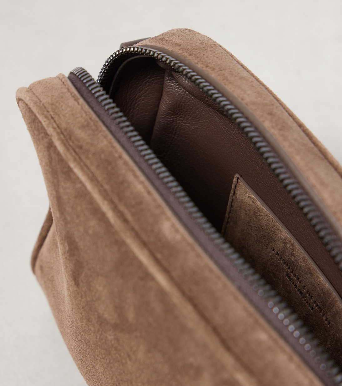 Borsa a tracolla Small in suede | Brunello Cucinelli