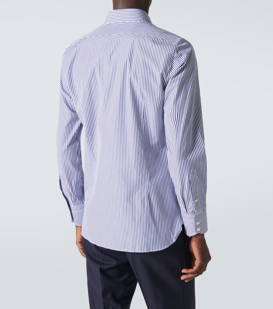 Camicia Bengal in misto cotone a righe | Tom Ford