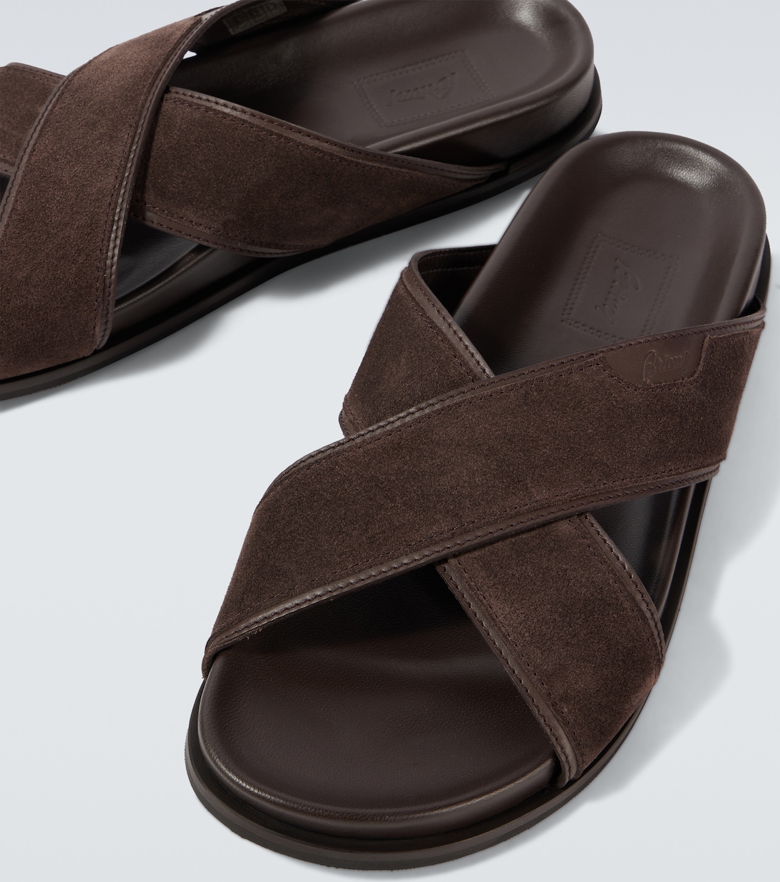 Suede slides | Brioni