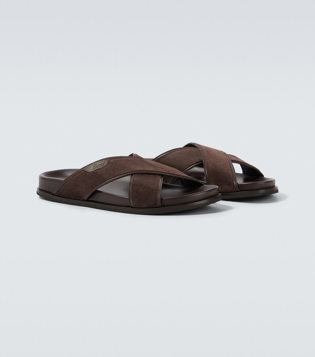 Suede slides | Brioni