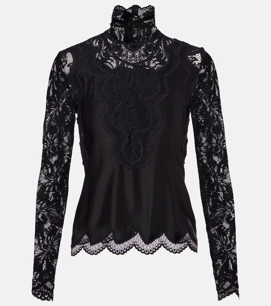 Top mit Spitze | Rabanne