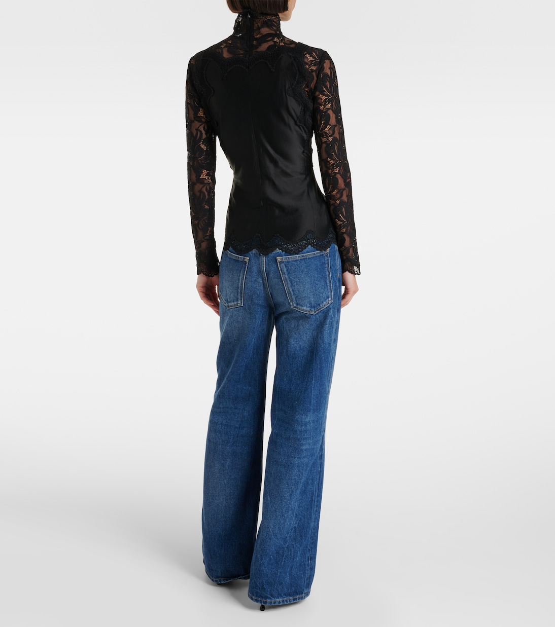 Top mit Spitze | Rabanne