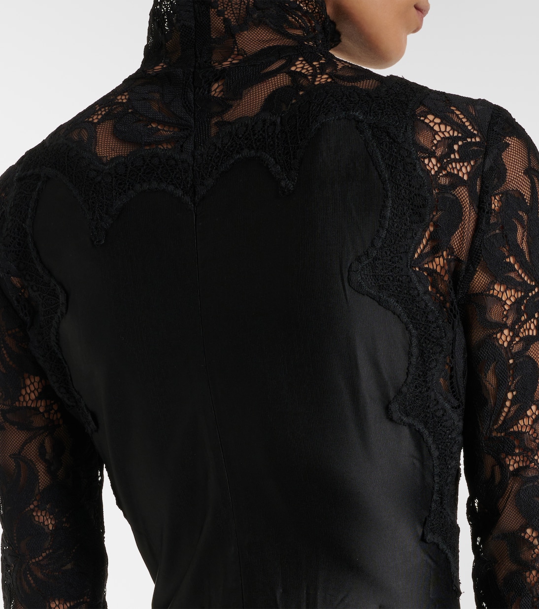 Top mit Spitze | Rabanne