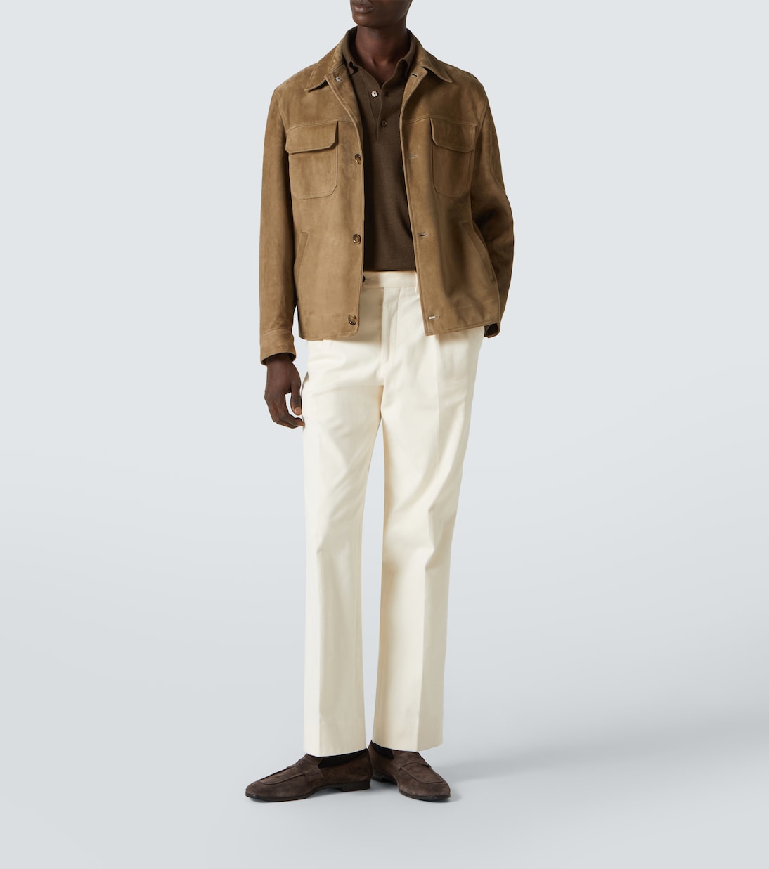 Suede leather jacket | Lardini