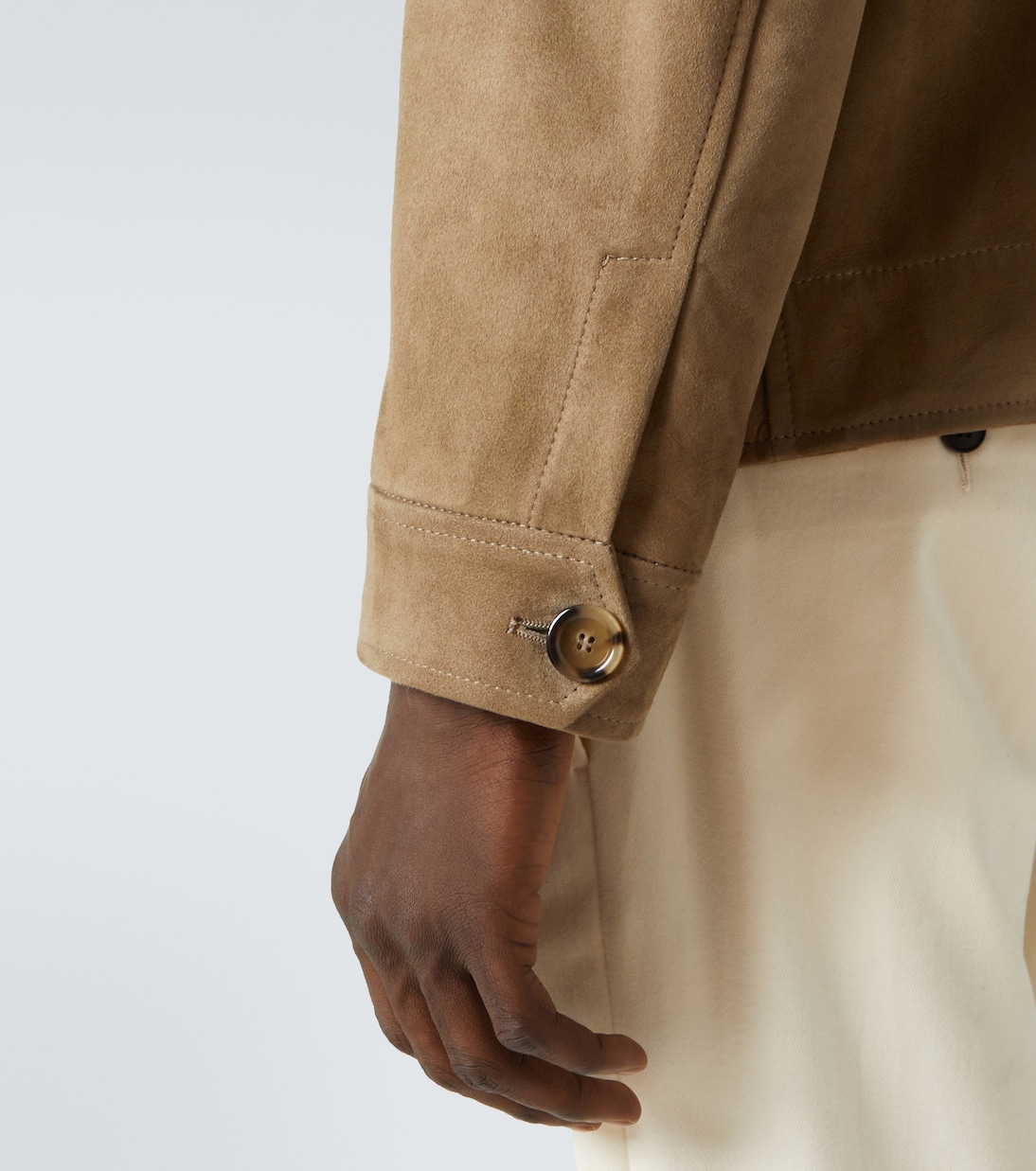 Suede leather jacket | Lardini
