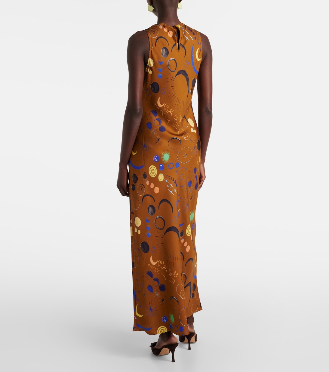 Vestido de Seda Satén Valencia para Jóvenes de Asceno