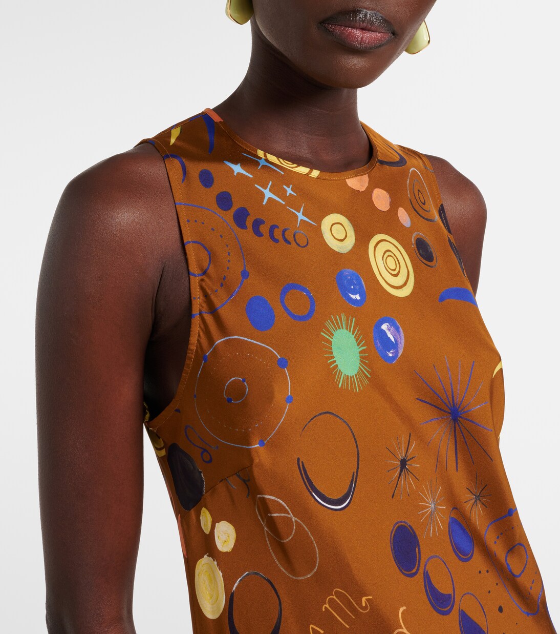 Vestido de Seda Satén Valencia para Jóvenes de Asceno
