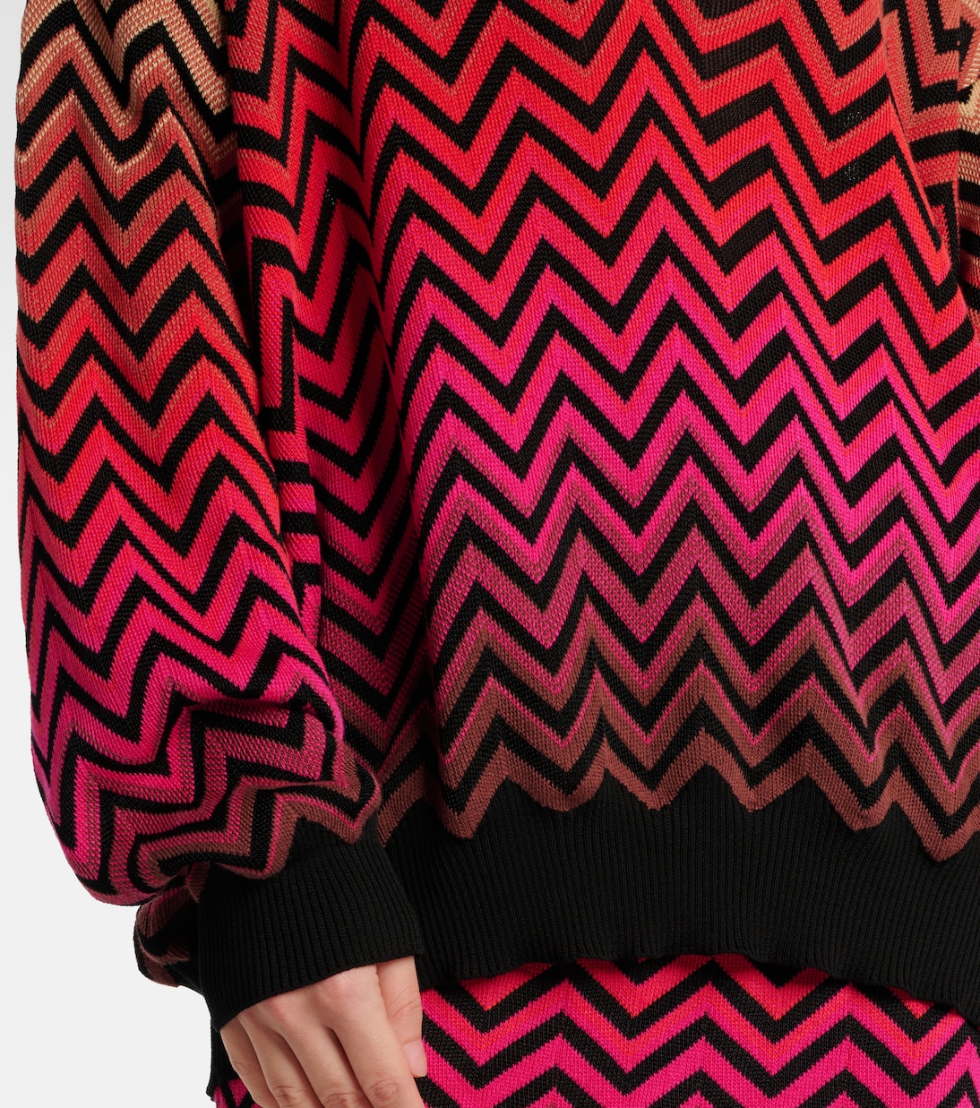 Pull Zig Zag en coton mélangé | Missoni