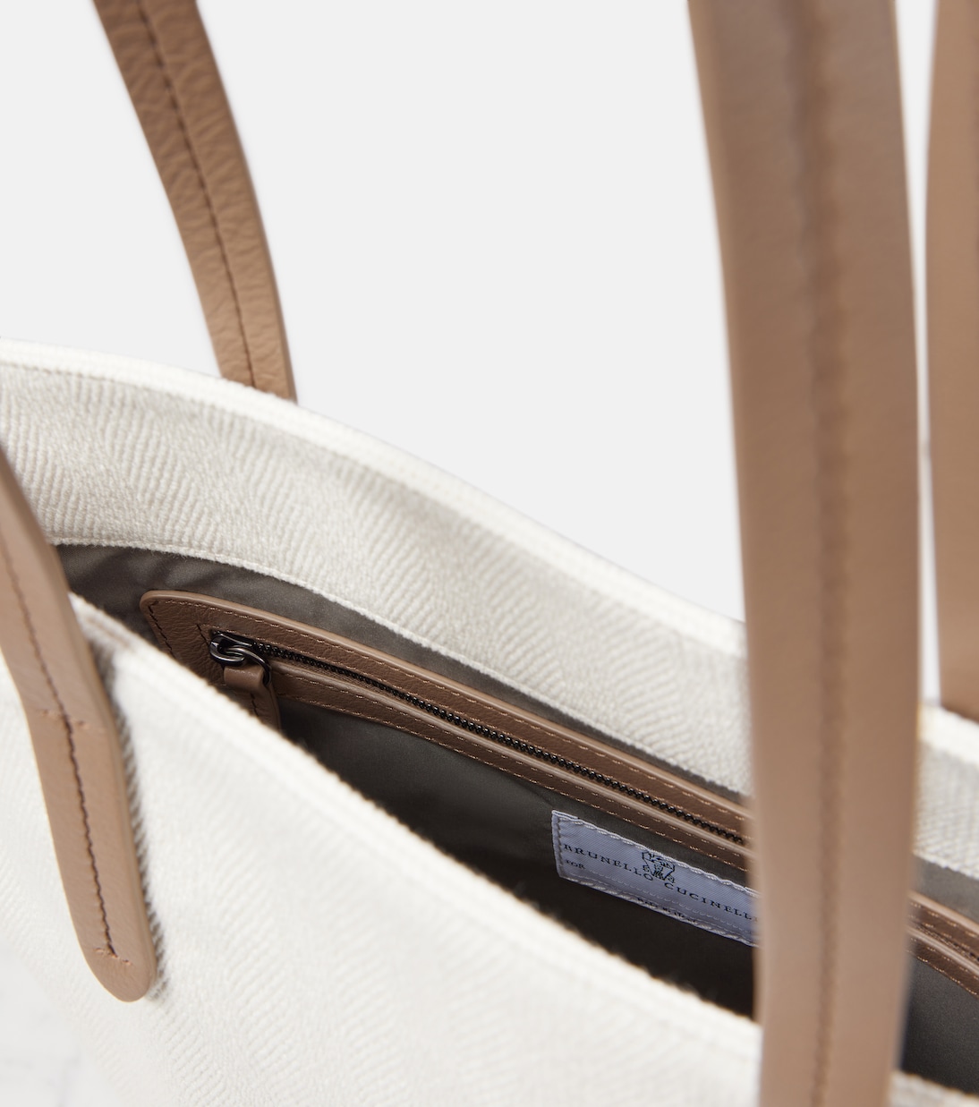 Borsa Leisure Large in canvas | Brunello Cucinelli