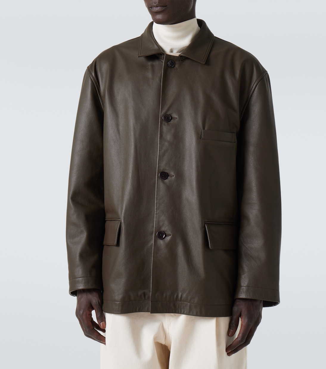 Lederjacke | Lemaire
