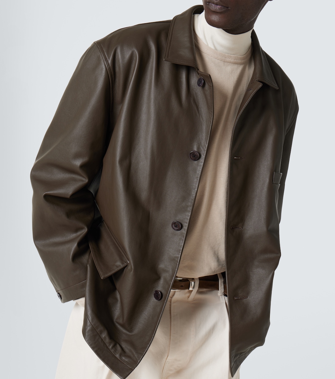 Lederjacke | Lemaire
