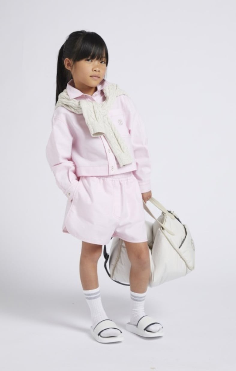 Bermuda in cotone | Brunello Cucinelli Kids
