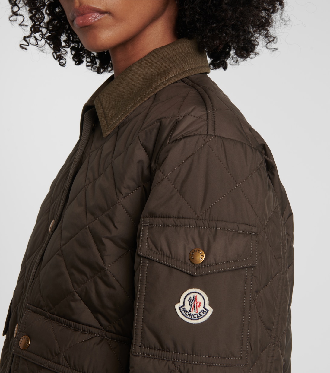 Steppjacke Chitre mit Canvas | Moncler