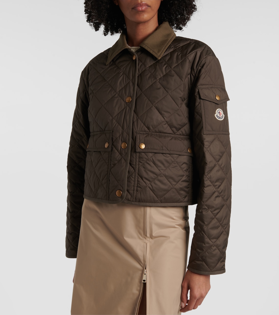 Steppjacke Chitre mit Canvas | Moncler
