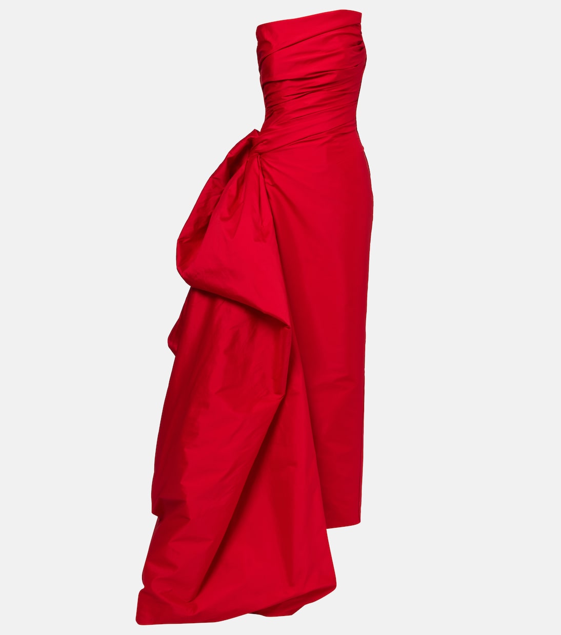 Ruched taffetta gown | Marmar Halim