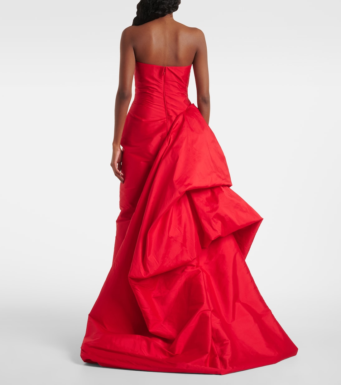 Ruched taffetta gown | Marmar Halim