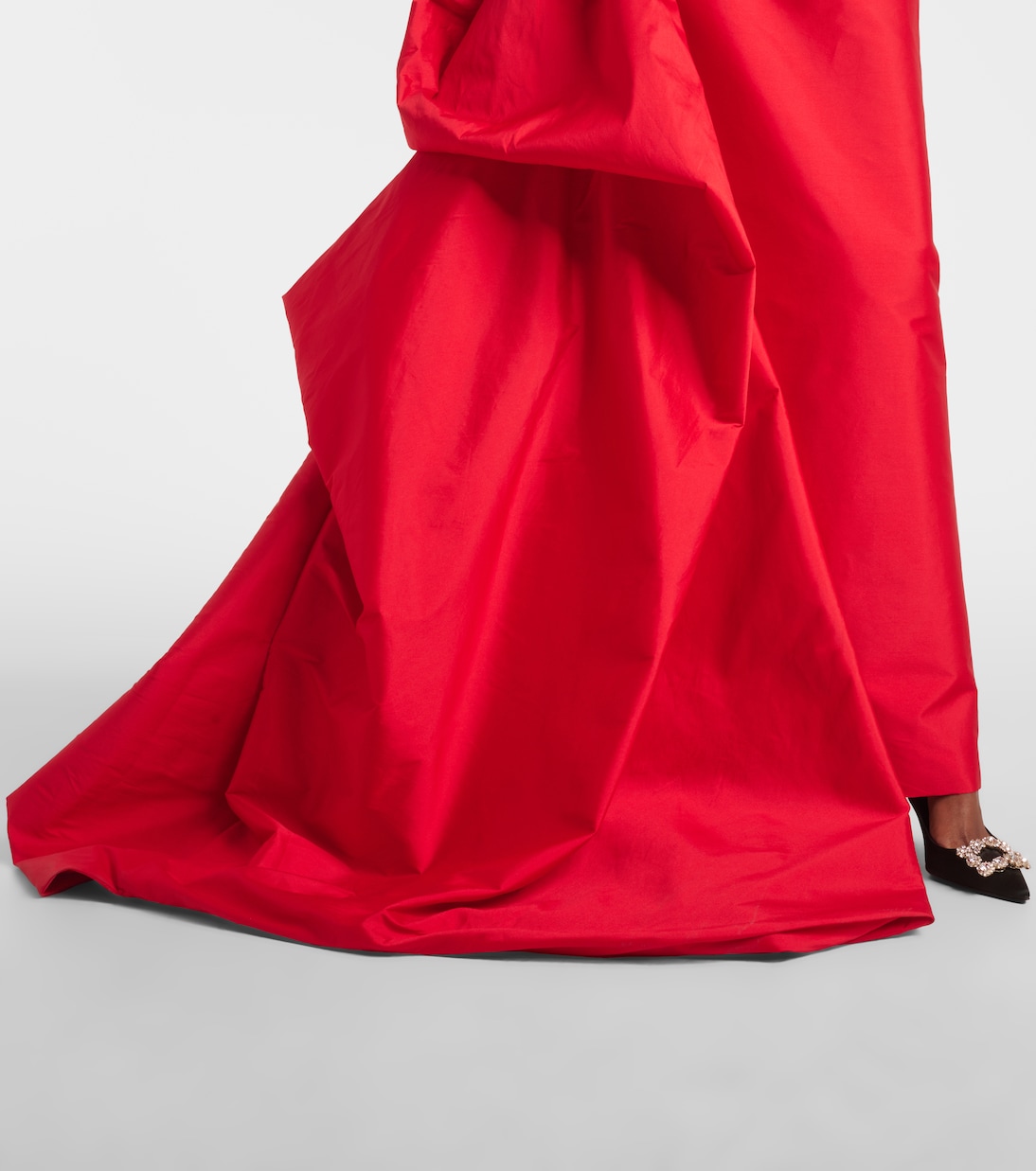 Ruched taffetta gown | Marmar Halim